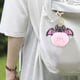 thumbnail image 5 of Lindo Llavero de Murciélago de Halloween - Llavero con Pompón Suave para Bolso, Mochila y Llaves Del Coche - Llavero de Felpa de Poliéster Suave En Negro, Rosa y Morado - 3.15 Pulgadas, 5 of 6