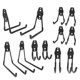 thumbnail image 5 of Ganchos de Garaje Colgador de Garaje de Montaje en Pared Organizador de Garaje Suministros de Garaje para Herramientas Eléctricas Escaleras Artículos a Granel Negro ANGGREK Otros, 5 of 8