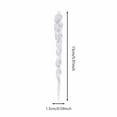 thumbnail image 2 of 6INCH Clear Icicle Christmas Tree Ornaments-6PCS Icicles Ornament Set Christmas Crystal Icicles Drop Ornaments For Christmas Wedding Winter Holiday, 2 of 5