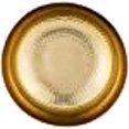 thumbnail image 5 of Creative Co-Op Bol Rond en Métal Martelé, 14 Pouces, Or, DA7392, 5 of 5