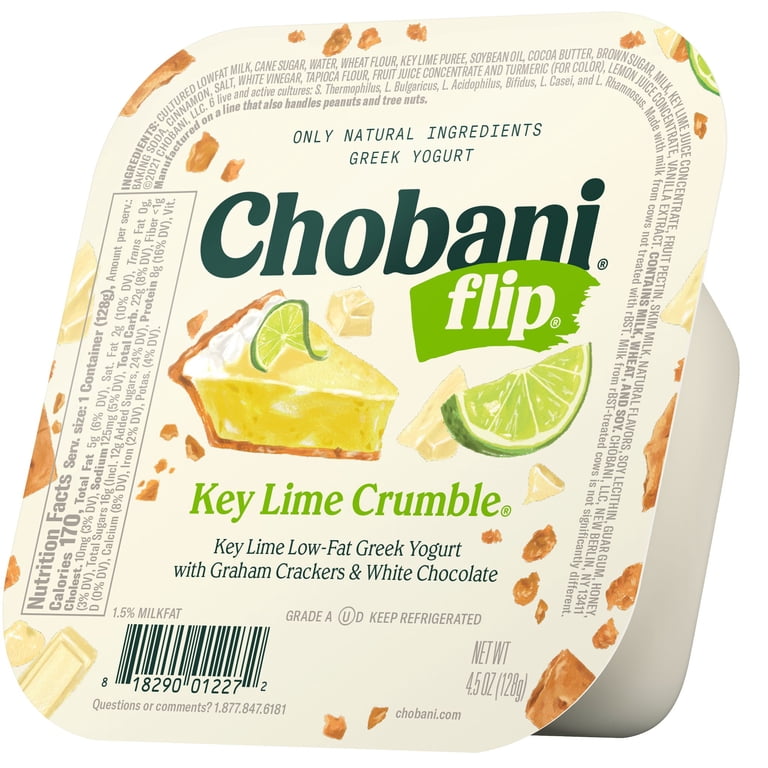 Chobani Flip Greek Yogurt Family Pack, 8-Pack 4.5 oz Plastic Cup
