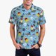 thumbnail image 1 of Balery Pirate Marine Animals Camisa Polo de Hombre con Estampado, de Manga Corta y Tejido Medio, Camisa Tipo Golf Polo-3X-Large, 1 of 6
