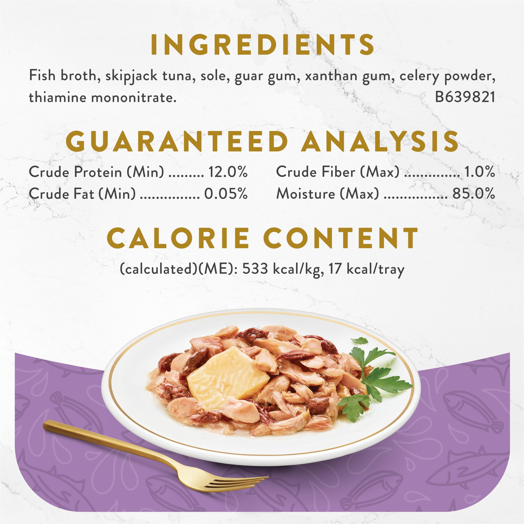 Purina Fancy Feast Appetizers Wet Cat Food, Tuna & Sole in Broth, 1.1 oz Trays (10 Pack)