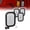 White, variant on 2pc White 5" x 3" Rectangular LED Trailer Tail Light Kit [DOT FMVSS 108] [SAE (2)R] [Grommets & Plugs] [Submersible] [Back-Up/Reverse] [24 LED] Brake Lights for Tow Truck 80 Inch Wide Trailer
