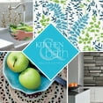 thumbnail image 2 of Brewster Lamott Green Satin Leaf Trail Wallpaper, 2 of 3