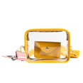 thumbnail image 2 of CAIXIA Crossbody Sling Bags For WomenWide Strap Small Square Transparent Crossbody Bag, Portable Daily Mobile Phone Shoulder Purse, 2 of 6