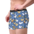 thumbnail image 4 of Daiia Chicken Family Men's Underwear Boxer Briefs, Cotton Stretch Moisture-Wicking Underwear-X-Large, 4 of 9