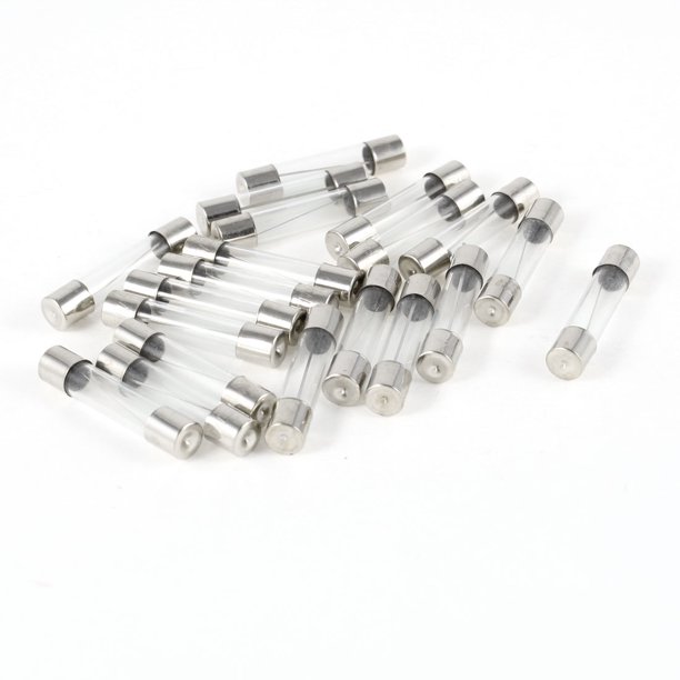 20 piezas de fusibles de vidrio de acción rápida 10A 250V 6mm x 30mm