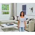 thumbnail image 3 of Hey You, Love 2X Women's Plus Size Zodiac Sign T-Shirt, Gray Aries, 3 of 3