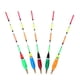 thumbnail image 3 of Flotador de pesca de madera de Balsa de varios colores, 5 uds., indicador de mordedura, equipo de pesca (3 + 2g), 3 of 9