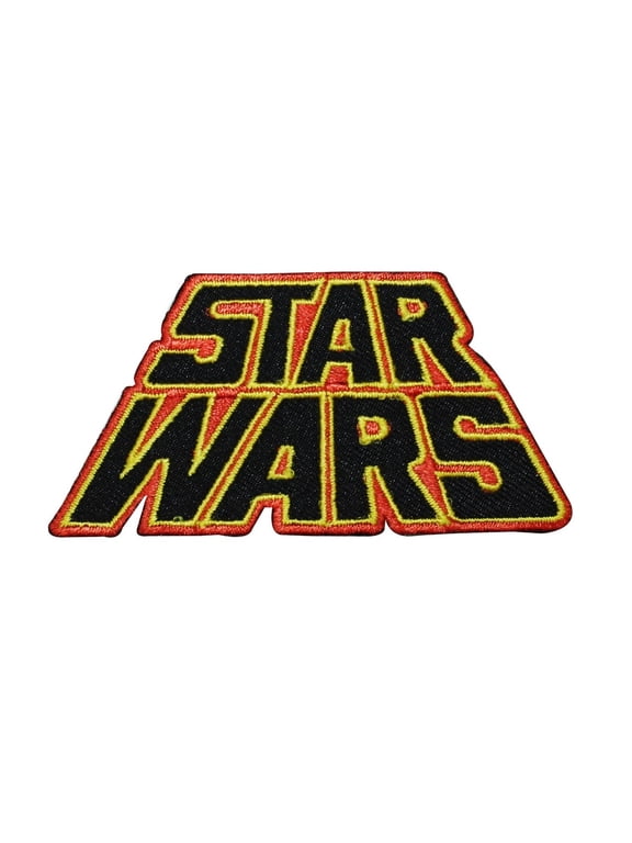 New Disney Star Wars Skewed Logo Patch, Officially Licensed