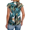 thumbnail image 4 of Camisa hawaiana SAMPEEL para mujer Summer Tropical 2025 M, 4 of 4