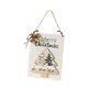 thumbnail image 4 of Letrero colgante de alce para de Navidad, placa para puerta de entrada, decoración navideña, manualidades, placa colgante navideña para patio,, 4 of 9