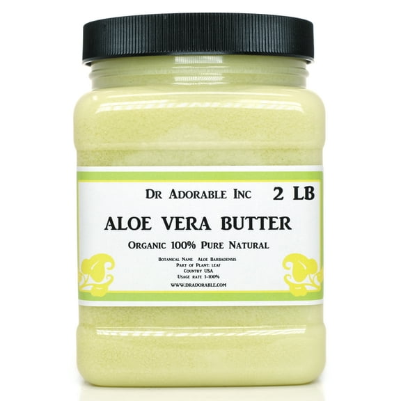 Dr Adorable - 2 lb - Aloe Vera Butter - Organic Fresh Natural