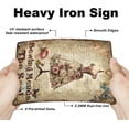 thumbnail image 3 of 1 pc Metal Signs Sewing Mends The Soul Tin Sign Floral Dress Metal Tin Sign Dress Theme Vintage Signs Sewing Metal Wall Arts Bathroom Signs for Home Living Room Garden Girl's Room Wall Arts, 3 of 7