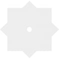thumbnail image 4 of 32"OD x 3"ID x 17 3/4"C x 1"P Axel Architectural Grade PVC Contemporary Ceiling Medallion, 4 of 11