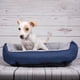 thumbnail image 1 of Cama para Perro, Resistente, Confortable, Lavable, con Relleno Suave Azul/Gris Extra Grande, 1 of 4