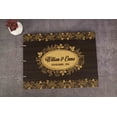 thumbnail image 4 of Darling Souvenir Personalized Engraved Laser Cut Wedding Guest Book Wooden Cover Sign-in Book Registry Guestbook Scrapbook-2F, 4 of 7