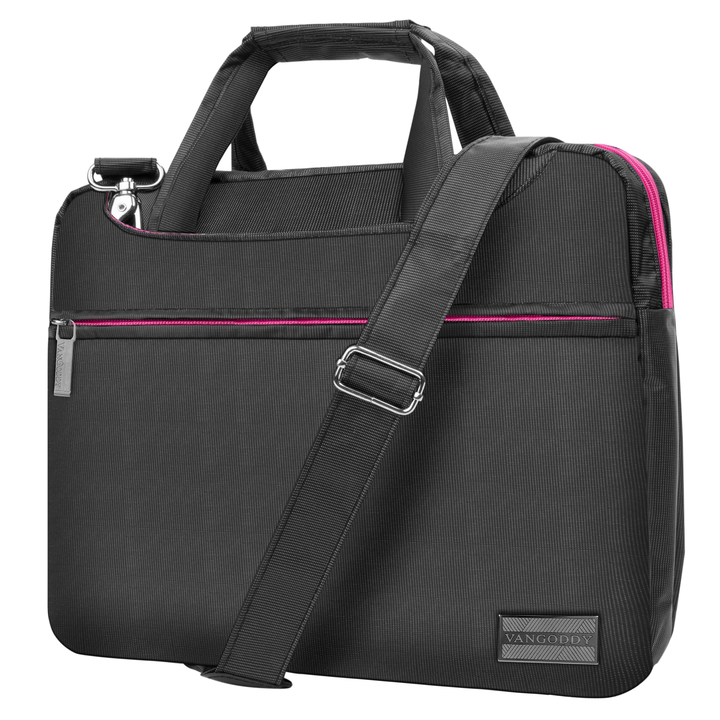 Briefcase Messenger Shoulder Bag for Men Women Laptop Bag Black Dog Bath Bathing Black Small 15-15.4 Inch Laptop Case College Students Business PEO
