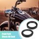 thumbnail image 2 of Unique Bargains 1PC 48mmx61mmx11mm Conjunto de sellos de aceite y polvo para la horquilla delantera de motocicleta para YAMAHA FJR1300 2003-2005 en negro, 2 of 6