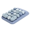 thumbnail image 2 of 2.4G 18 Teclas Teclado Numérico Mecánico Inalámbrico Portátil Accesorio De Computadora De Escritorio Azul, 2 of 5