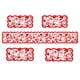 thumbnail image 5 of Wosthever Paquete de 5 juegos de manteles para el Día de San Valentín, camino de rojo de encaje y manteles individuales, decoración del Día de San Kits de decoración para fiestas Wosthever HA034502-00, 5 of 6