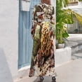 thumbnail image 2 of Morel Mushroom in the Wild Long Dress dress dresses Female dress, 2 of 4