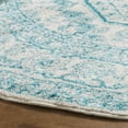 thumbnail image 4 of Safavieh Adirondack Xavier Oriental Area Rug, Ivory/Teal, 6' x 6' Round, 4 of 10
