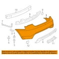 thumbnail image 2 of CAPA For 11-14 Avenger Rear Bumper Cover w/o Sensor Holes CH1100961 68081863AC, 2 of 5