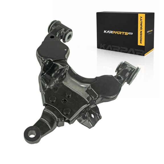 KarParts360 For 2000 2001 2002 2003 Toyota Tundra Control Arm | Steel | Rubber Bushing | Black