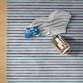 thumbnail image 2 of Mainstays Kids Tufted Blue and Green Stripe Area Rug, 5' x 7', 2 of 7