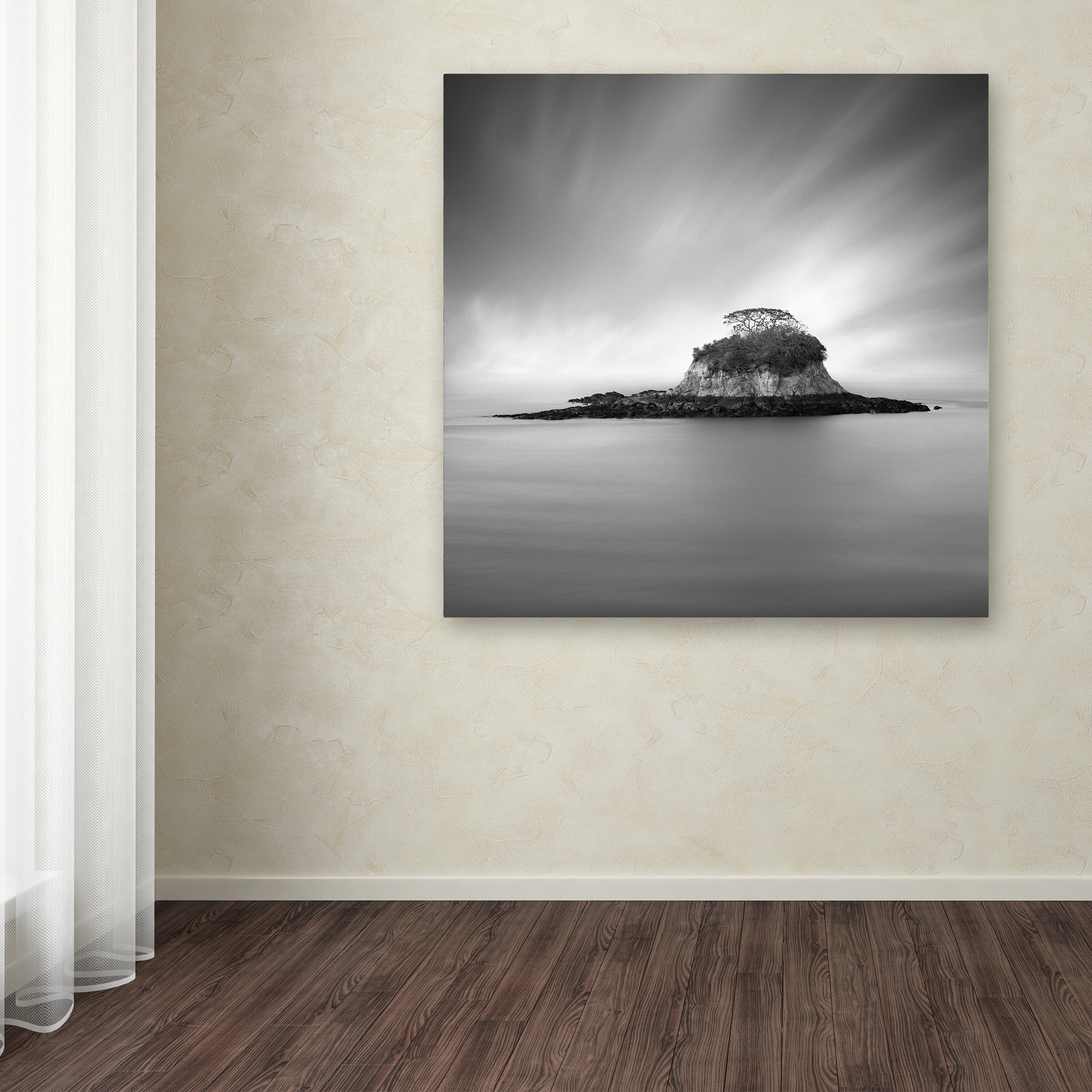 Trademark Fine Art "Rat Island" Canvas Art by Moises Levy
