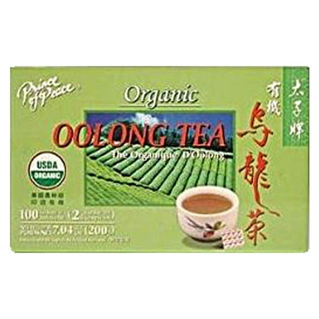Dan Cong Oolong Tea - Prince Of Peace Organic Oolong Tea - 100 Bags, 2 Pack