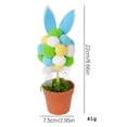 thumbnail image 3 of Easter Eggs Table Tree Decor Cute Colored Tabletop Centerpiece,Spring Festival Home Decor for Easter Day,Party,Indoor Holiday Decoration 8.7" H, 3 of 8