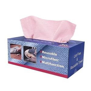 EGNMCR Paper Towels Pull-out Absorbent Microfibre Cloths a paper