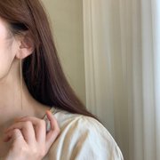 Single Long Drop earrings