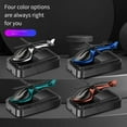thumbnail image 6 of DAMIFU Car Fragrance Diffuser Solar Aircraft Auto Interior Air Freshener Car Perfume, 6 of 9