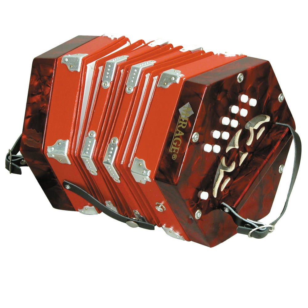 Mirage C7001 20Button 40Reed Concertina Accordion