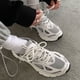 thumbnail image 2 of Zapatos para hombres y mujeres, zapatillas de lujo blancas gruesas, zapatos casuales para correr para mujeres, calzado ligero de moda para hombres, calzado deportivo para Fitness Tan Jianjun unisex, 2 of 2