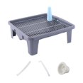 thumbnail image 2 of DOLITY Mesh Grates Pet Training Toilet Potty and Drain for Dogs Convenient Pet Training Gray, 2 of 8