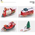 thumbnail image 5 of Children 21 Pcs Christmas Train Set Train Toys + Railway Tracks Sets Gift Box Green Boys + Girl Gift, 5 of 5