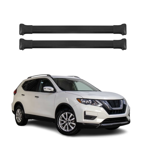 Roof Rack Cross Bars Luggage Carrier for Nissan Rogue Sport 2017-2022 Black
