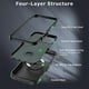 thumbnail image 3 of Funda Case MYBAT Maverick Mag clip para iPhone 16 PRO MAX - Negra con mica, 3 of 9