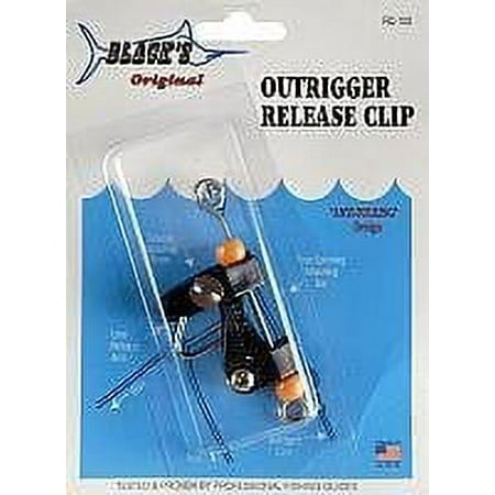UPC: 0017702001006 | Black Marine RC100 Outrigger Release Clip Black
