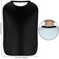 thumbnail image 2 of Baberos elásticos de doble capa para adultos con recogedor de migas, impermeables, lavables, protectores de ropa de comedor para adultos, 2 of 5