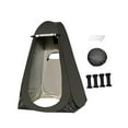thumbnail image 4 of koolsoo Privacy Tent Changing Room for Single Person Foldable Shower Tent Mobile Toilet with Carrying Bag for Tailgate Camping Hiking Black, 4 of 8
