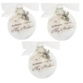 thumbnail image 2 of Fiudx Adorno Conmemorativo de Ángel, Decoración de Vidrio Transparente, Grabado "Tengo Un Ángel En El Cielo", Elegante Adorno para Colgar En El Árbol, Un Regalo Especial para Seres Queridos, Tamaño d, 2 of 2
