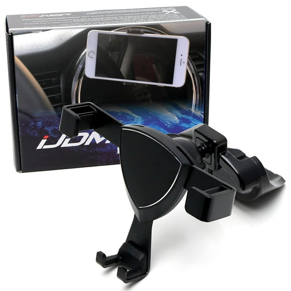 Dashboard Direct Clip-On Mount Phone Gravity Holder For 2015/2016-up Mini Cooper F55 F56 F60 (Won't Occupy Air Vent Opening)