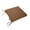 Brown, variant on Sylchomon 15.75 Inch Outdoor Chair Cushion Waterproof Thick Foam Seat Pad with Ties for Patio Garden Office Chair Lumbar Support Comfortable Seat Pillow
