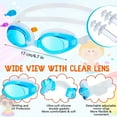 thumbnail image 3 of Arm Float Rings for Kids with Anti Fog Adjustable Kid's Swimming Goggles PVC Inflatable Arm Bands Toddler Children Swimming Gear Arm Swimming Ring, 3 of 7